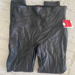Spanx Faux Leather Leggings